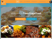 Tablet Screenshot of frugalfoods.co.uk